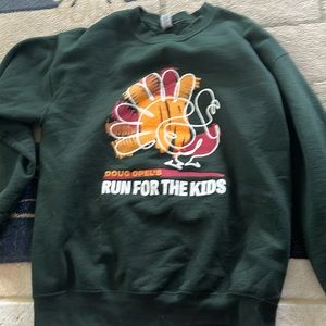 This sweatshirt is also from a race it’s a size medium and super comfortable.